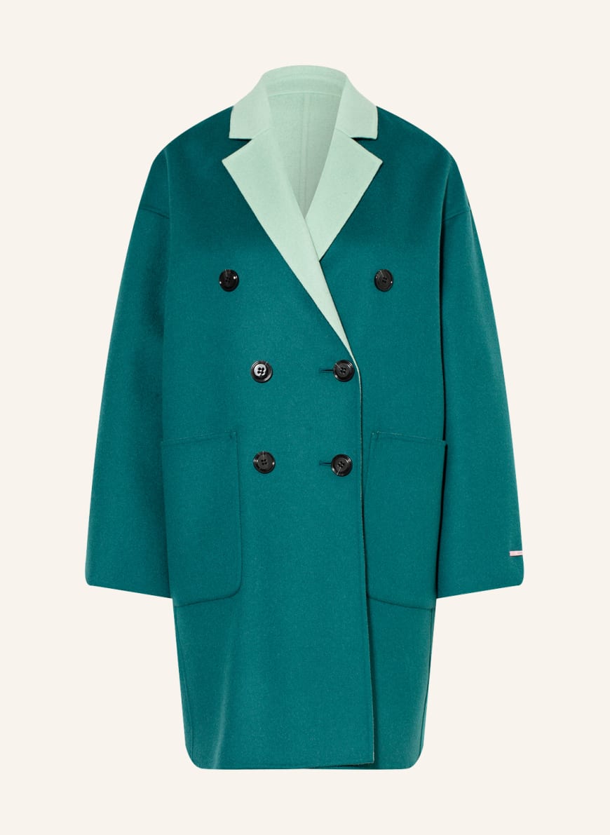MAX & Co. Reversible wool coat VESTIGO , Color: GREEN(Image 1)