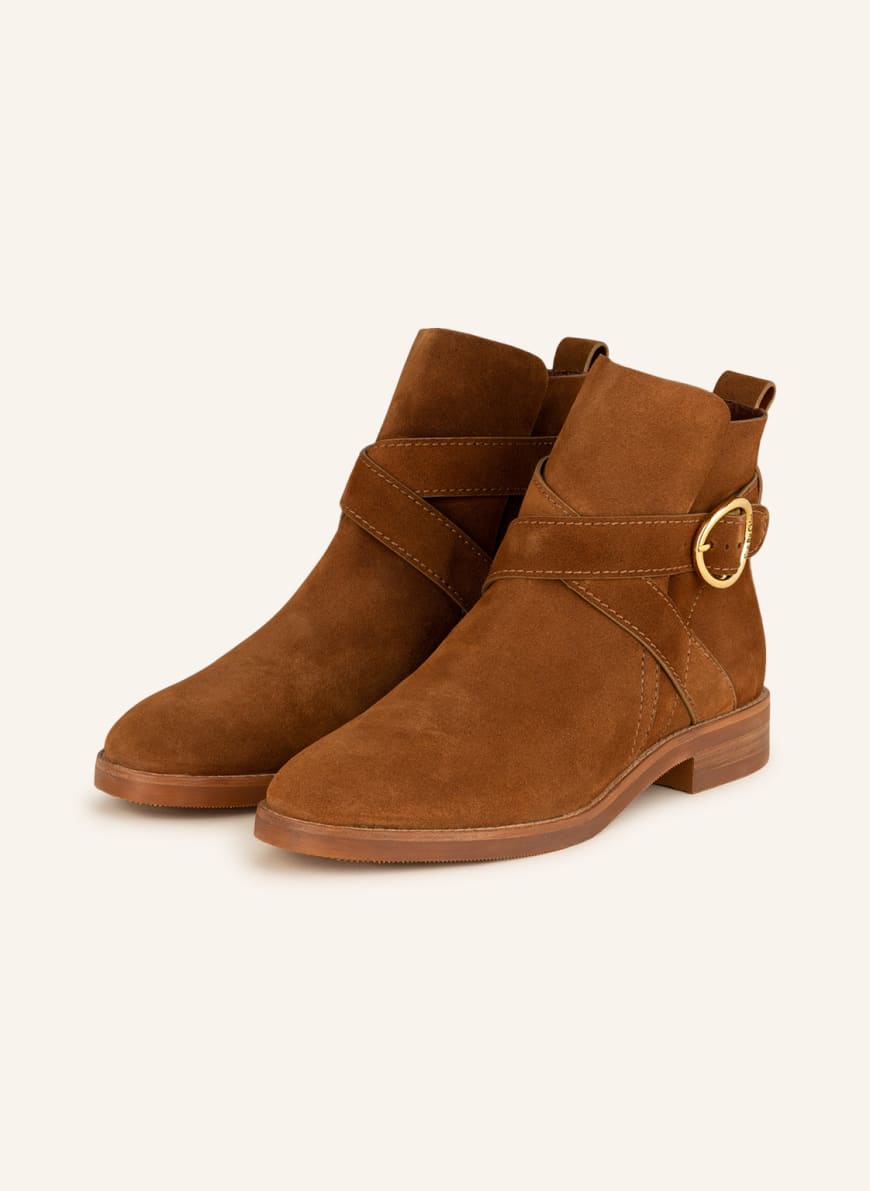 SEE BY CHLOÉ Ankle boots LYNA, Color: BROWN (Image 1)