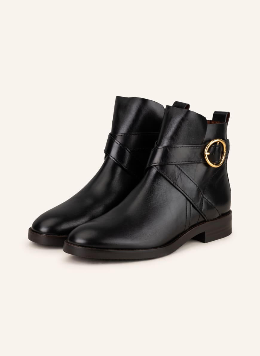 SEE BY CHLOÉ Ankle boots LYNA, Color: BLACK (Image 1)