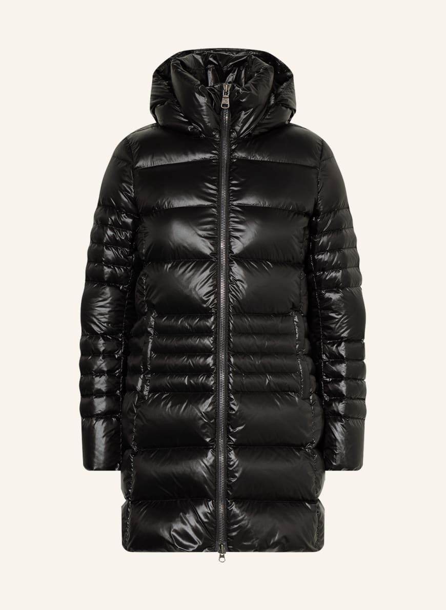 COLMAR Down jacket with removable hood, Color: BLACK (Image 1)