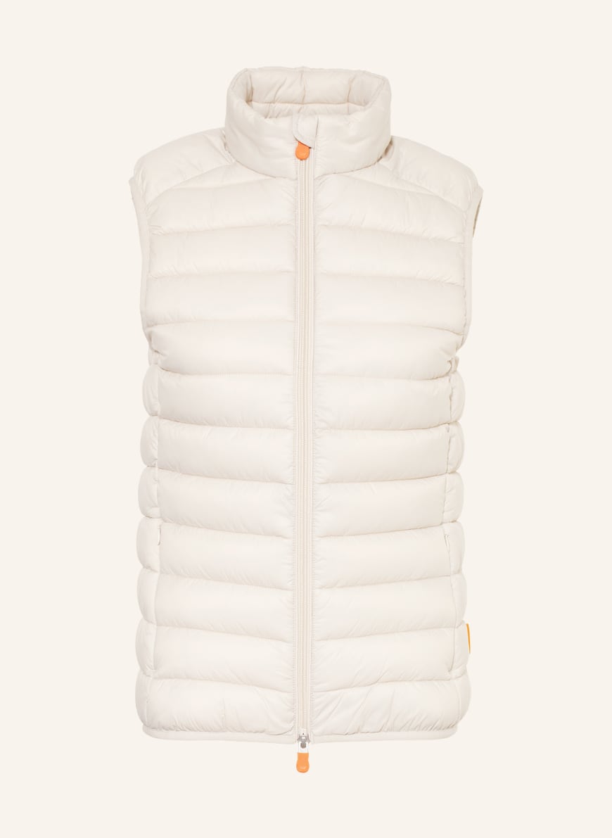SAVE THE DUCK Quilted vest GIGA CHARLOTTE, Color: CREAM (Image 1)