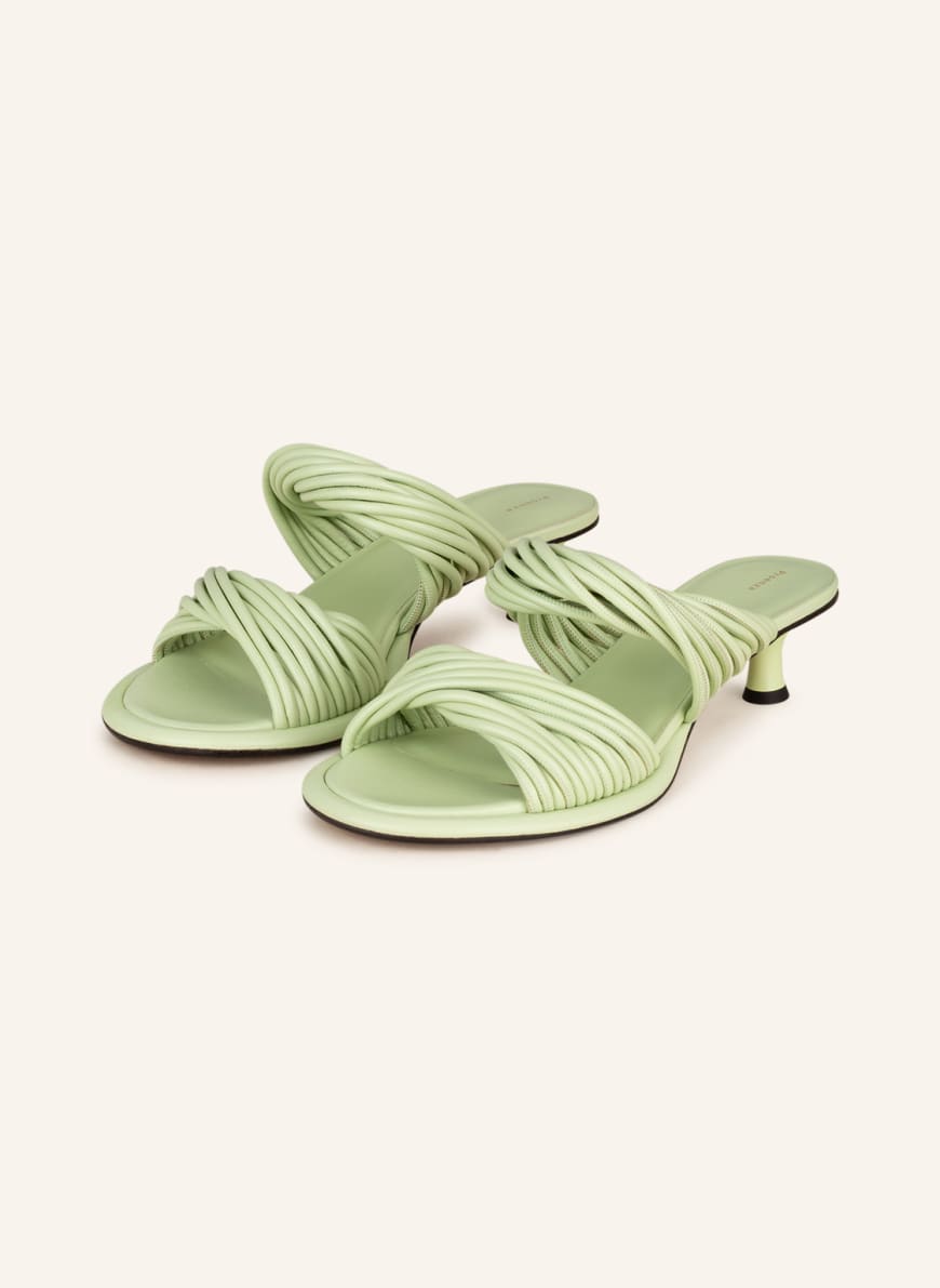 Proenza Schouler Mules PIPE, Color: LIGHT GREEN (Image 1)