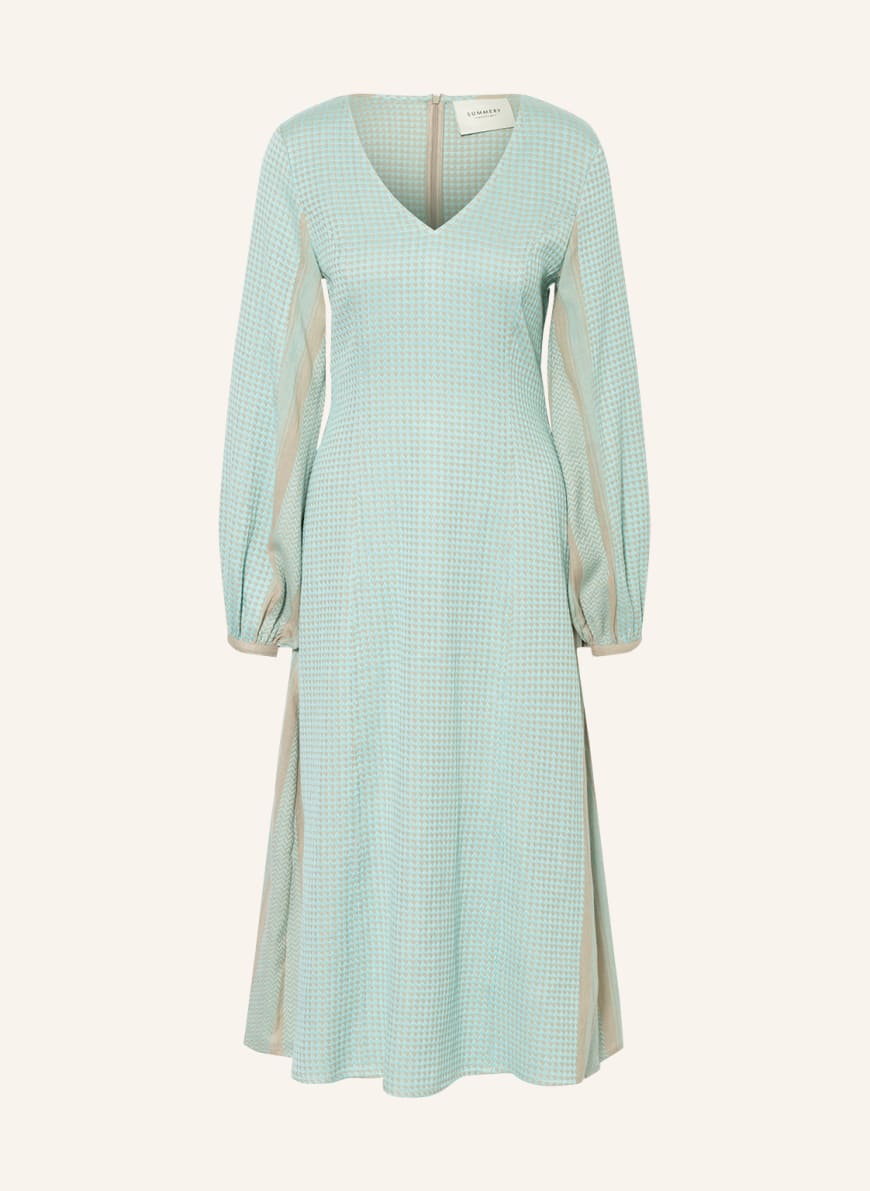 SUMMERY COPENHAGEN Kleid FREYA, Farbe: TÜRKIS/ NUDE (Bild 1)