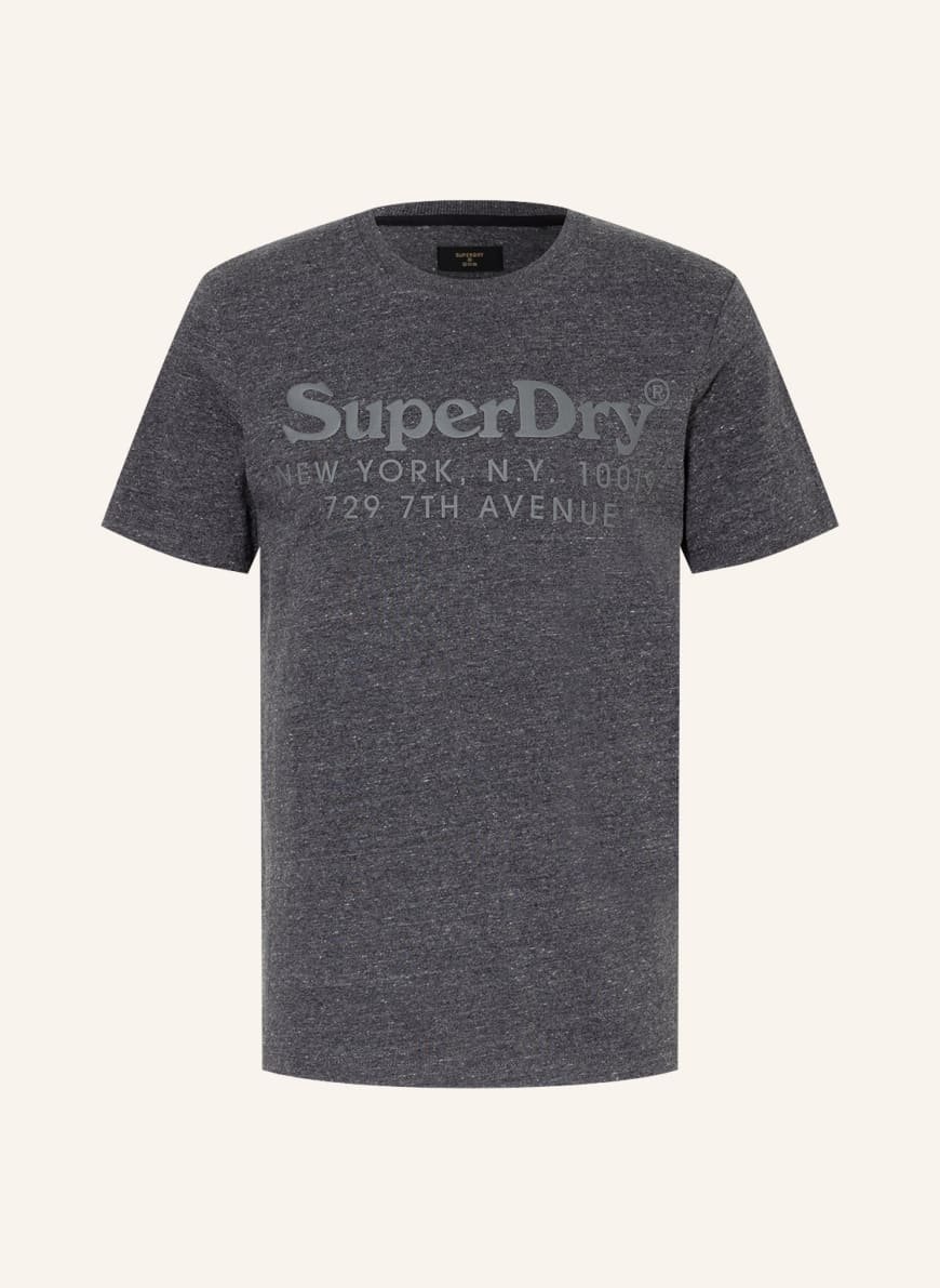 Superdry T-Shirt, Farbe: DUNKELGRAU(Bild 1)