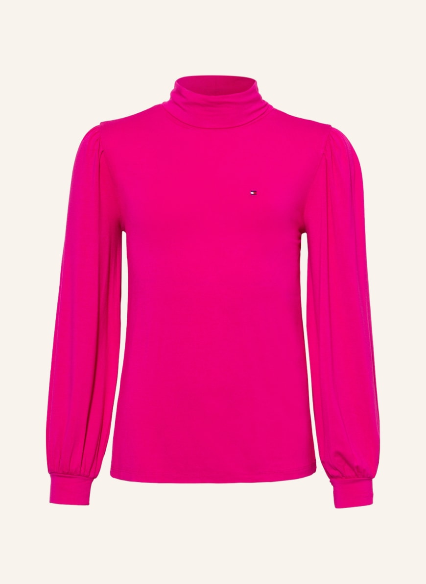 TOMMY HILFIGER Rollkragenshirt, Farbe: FUCHSIA (Bild 1)
