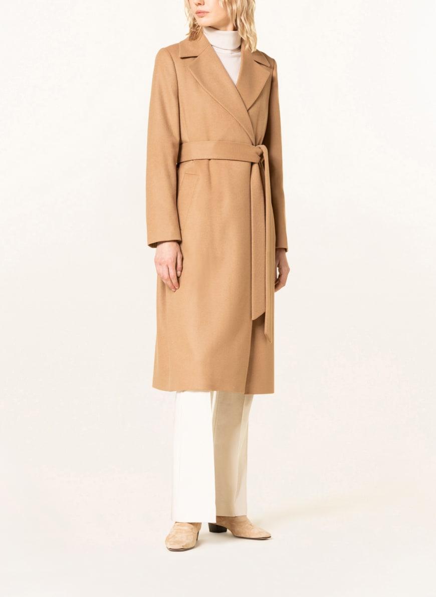 Calvin Klein Wool coat in camel | Breuninger