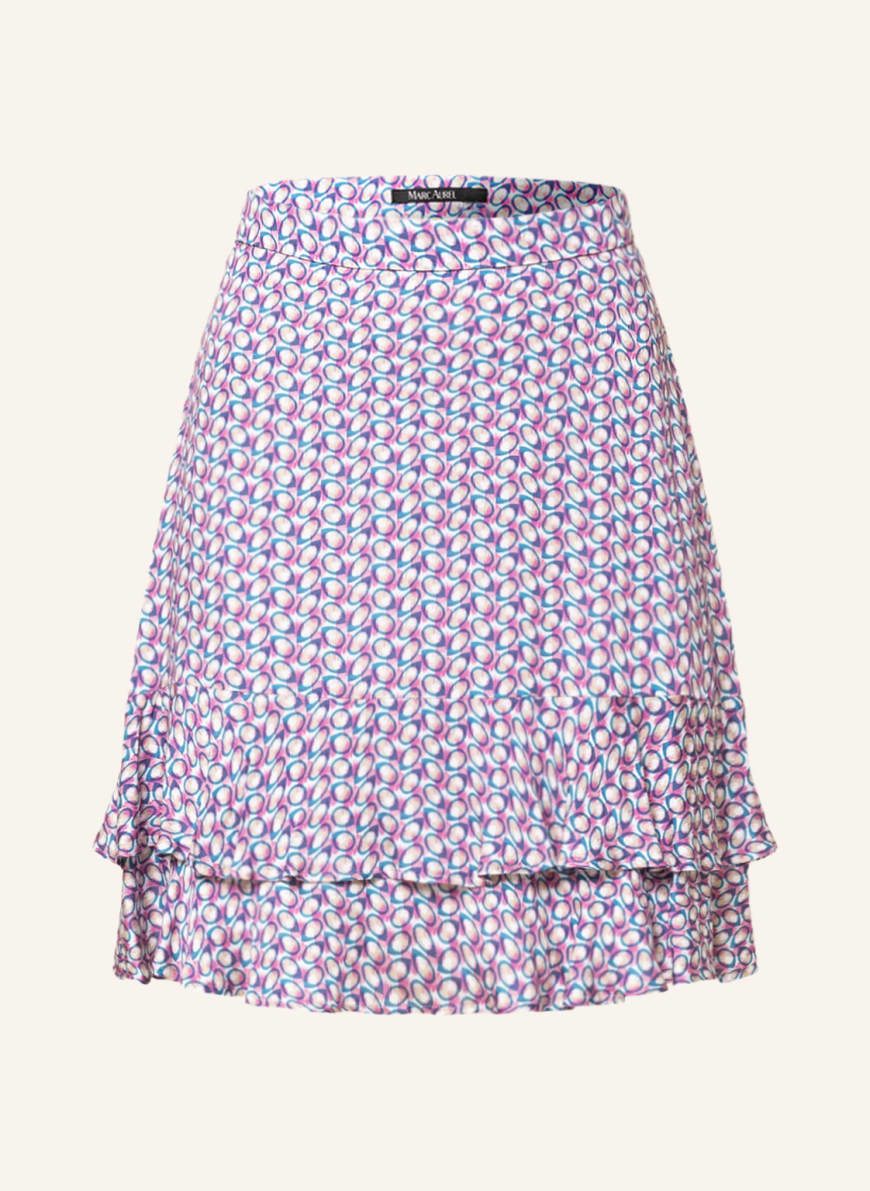 MARC AUREL Skirt , Color: FUCHSIA/ DARK BLUE/ CREAM (Image 1)