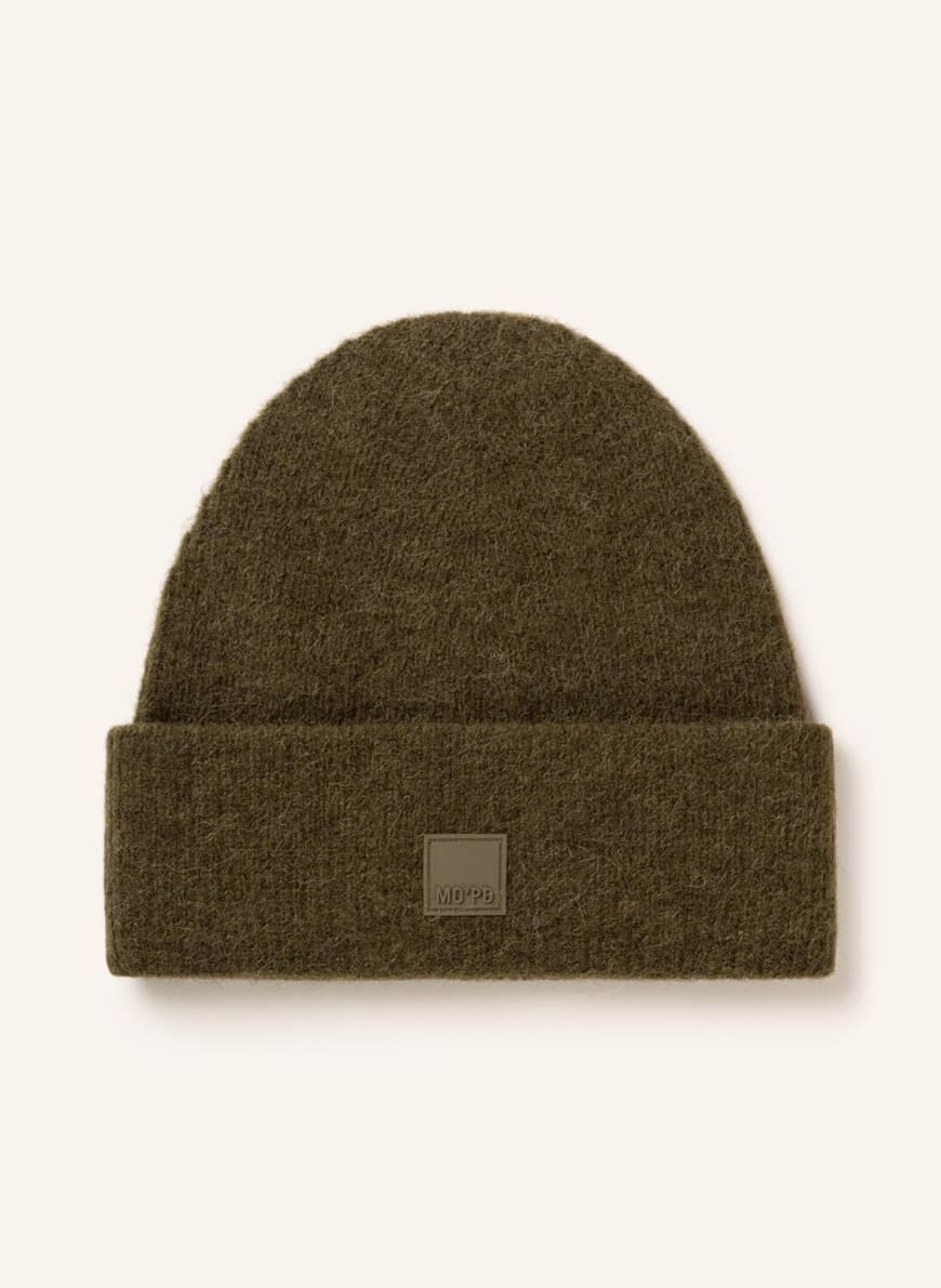 Marc O'Polo DENIM Hat with alpaca, Color: OLIVE (Image 1)