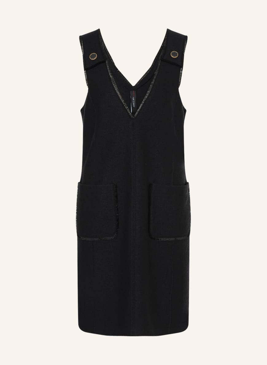 MARC CAIN Kleid mit Fransen, Farbe: 900 BLACK (Bild 1)