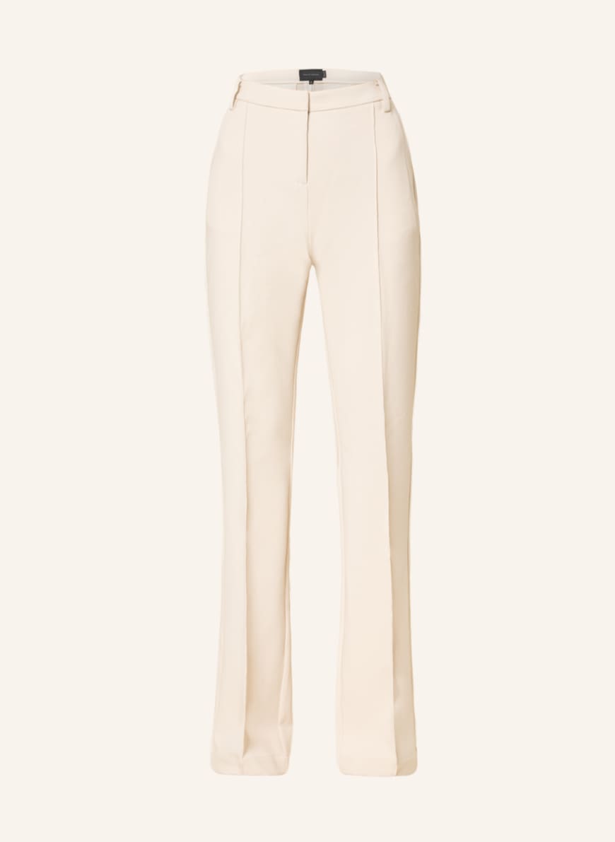 BIRGITTE HERSKIND Wide leg trousers VALENTINA, Color: ECRU(Image 1)