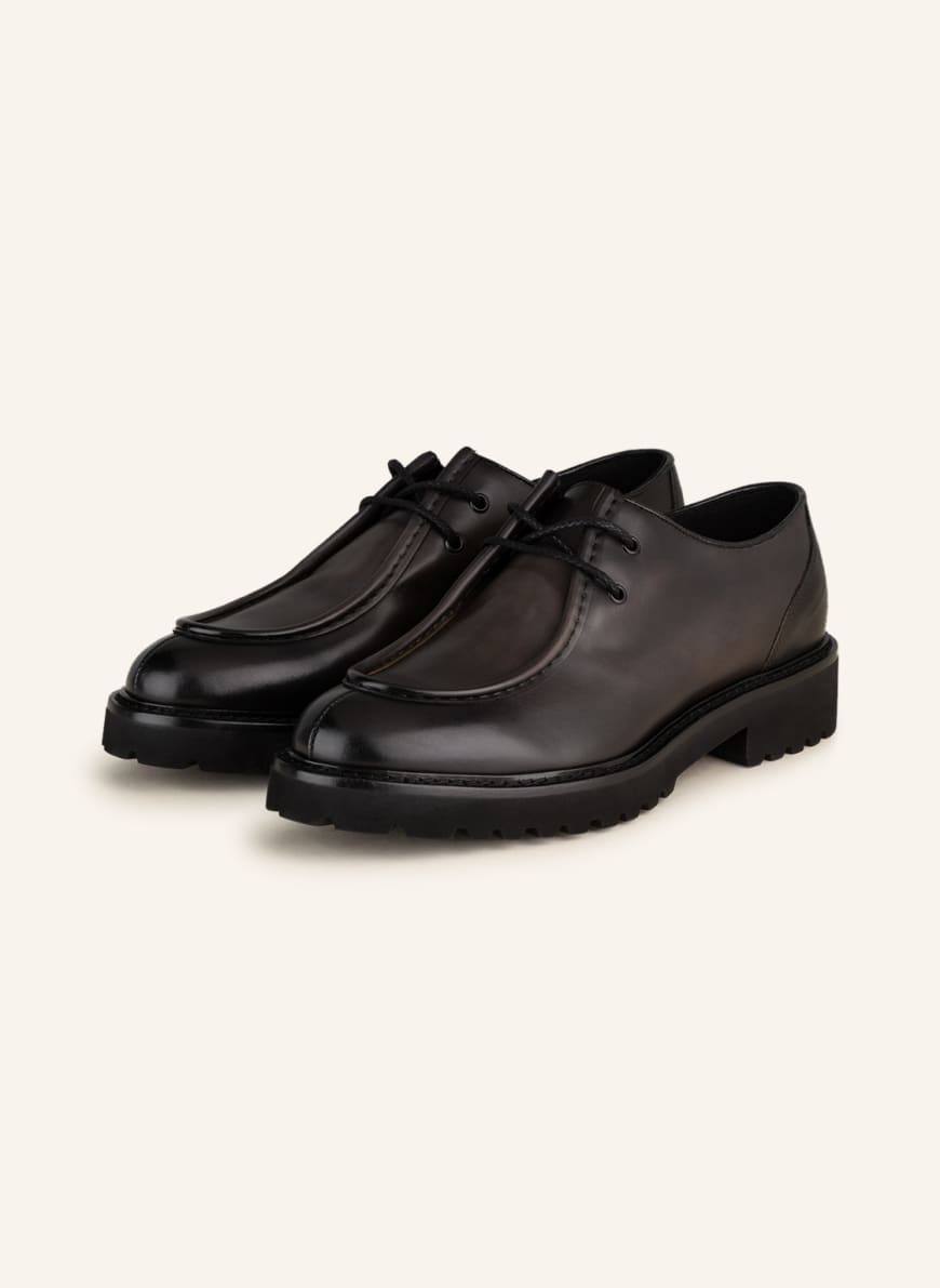 DOUCAL'S Lace-up shoes, Color: BLACK(Image 1)