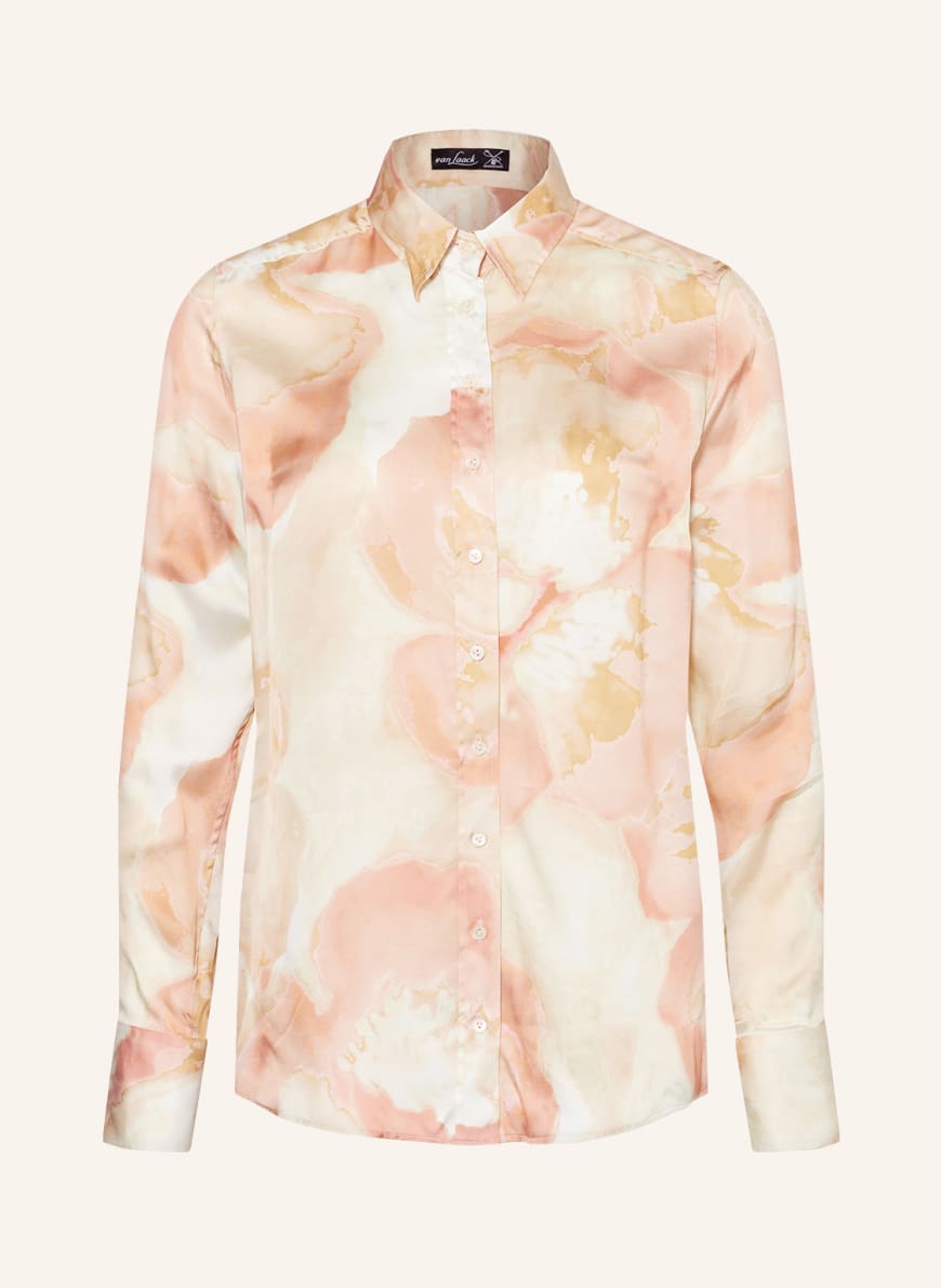 van Laack Shirt blouse EFFYS, Color: SALMON/ CREAM/ LIGHT GREEN (Image 1)