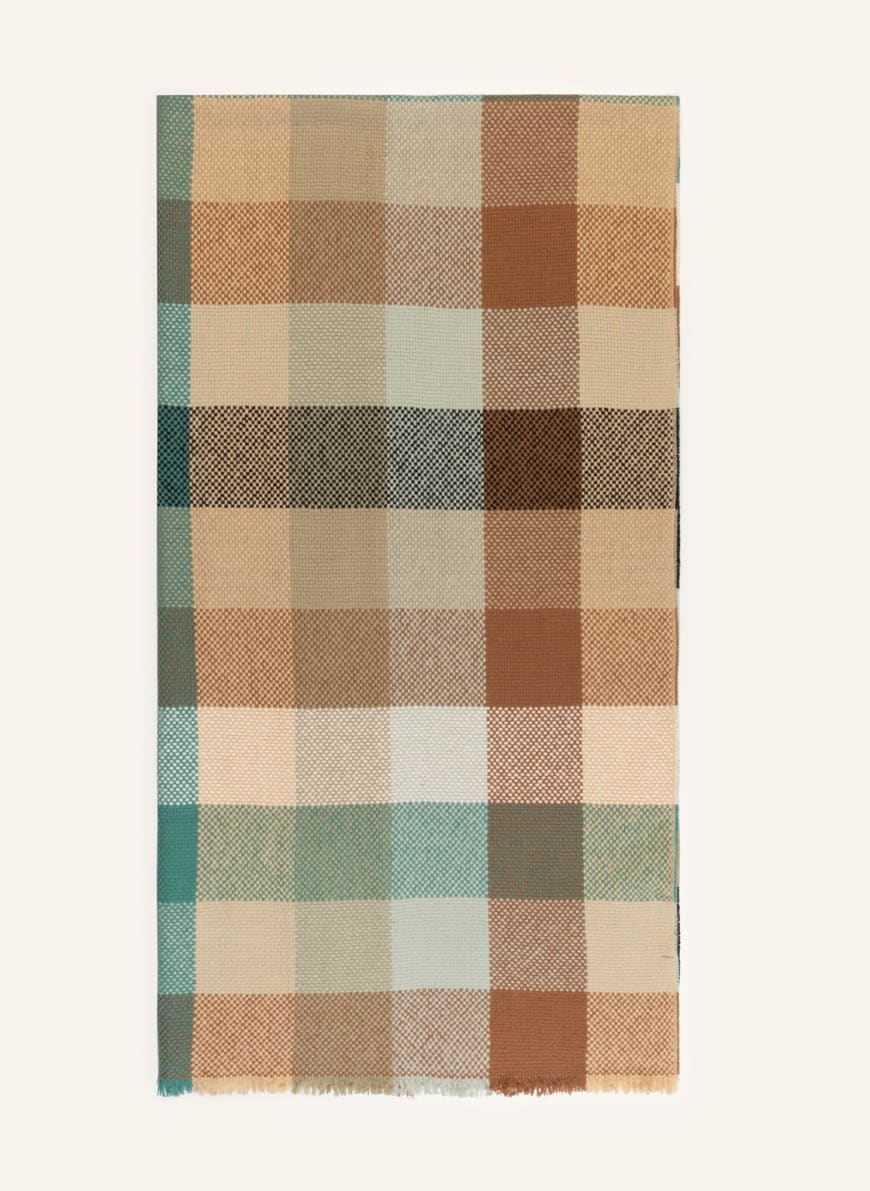 CODELLO Schal, Farbe: PETROL/ BRAUN(Bild 1)