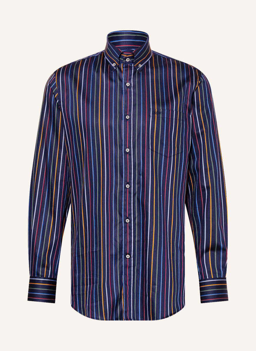 PAUL & SHARK Shirt Regular Fit, Color: DARK BLUE/ LIGHT BLUE/ ORANGE (Image 1)