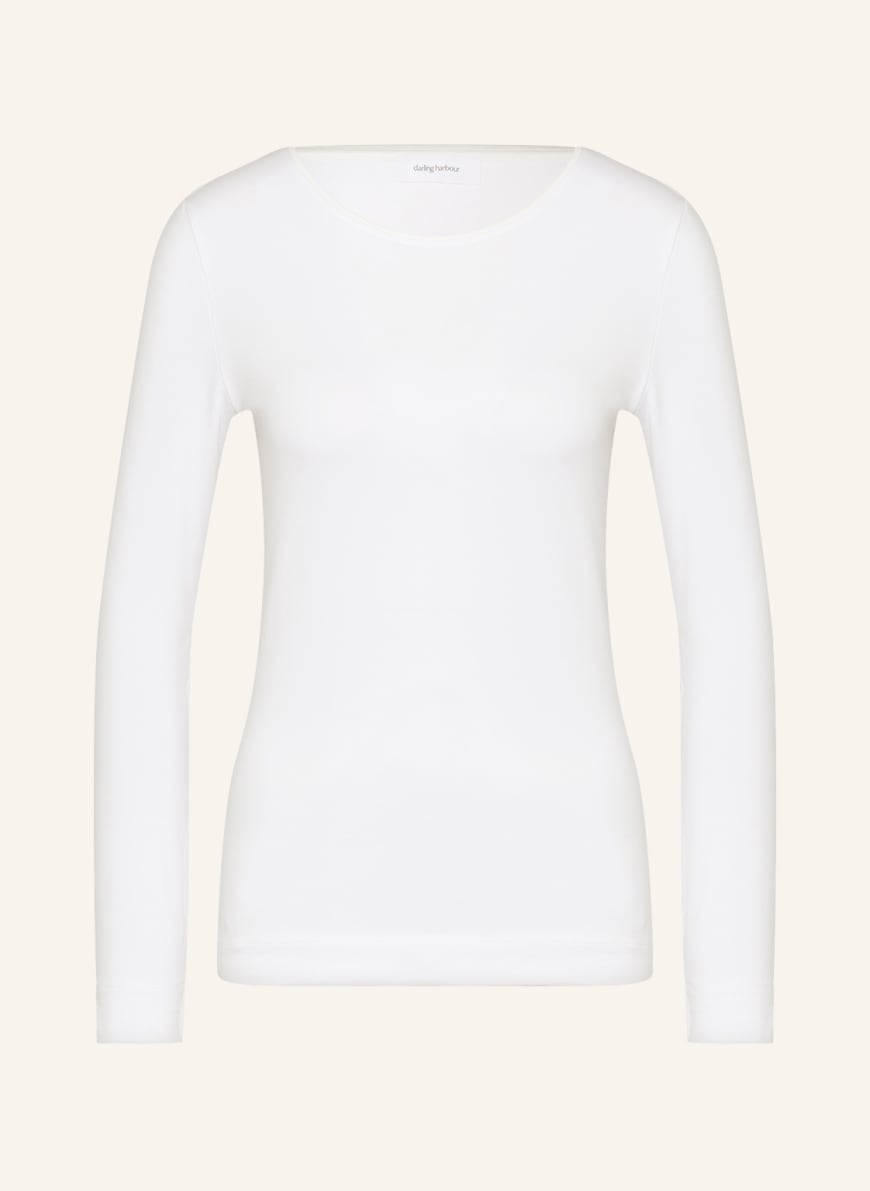 darling harbour Long sleeve shirt, Color: WHITE (Image 1)