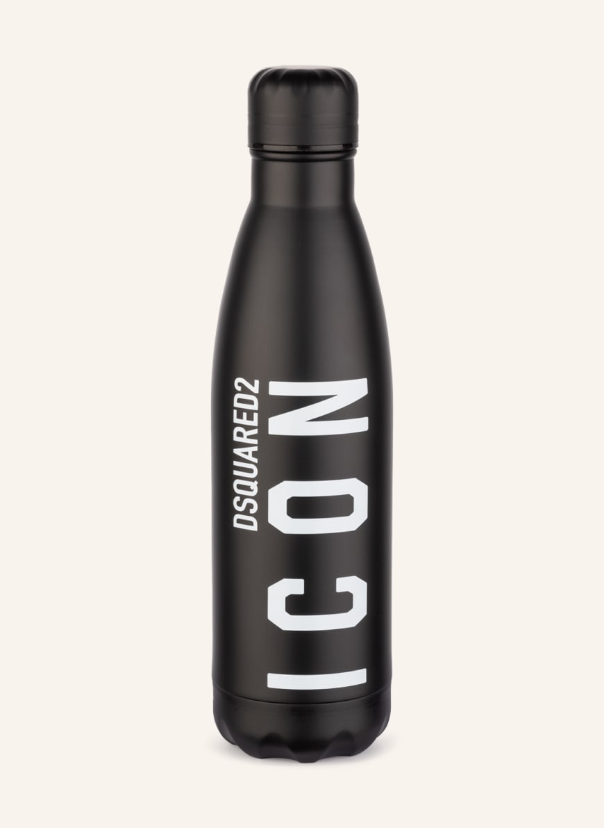 DSQUARED2 Water bottle BE ICON, Color: BLACK (Image 1)
