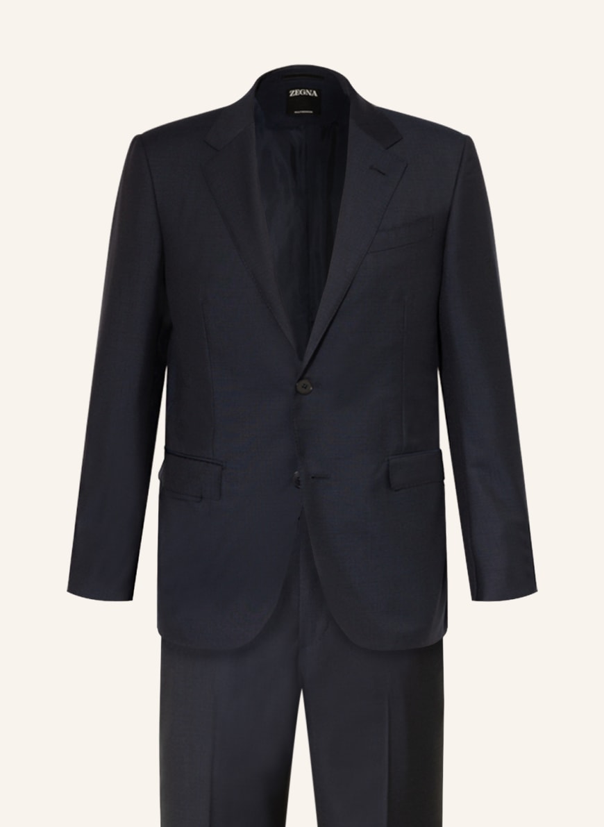 ZEGNA Suit DROP7 regular fit, Color: DARK BLUE (Image 1)