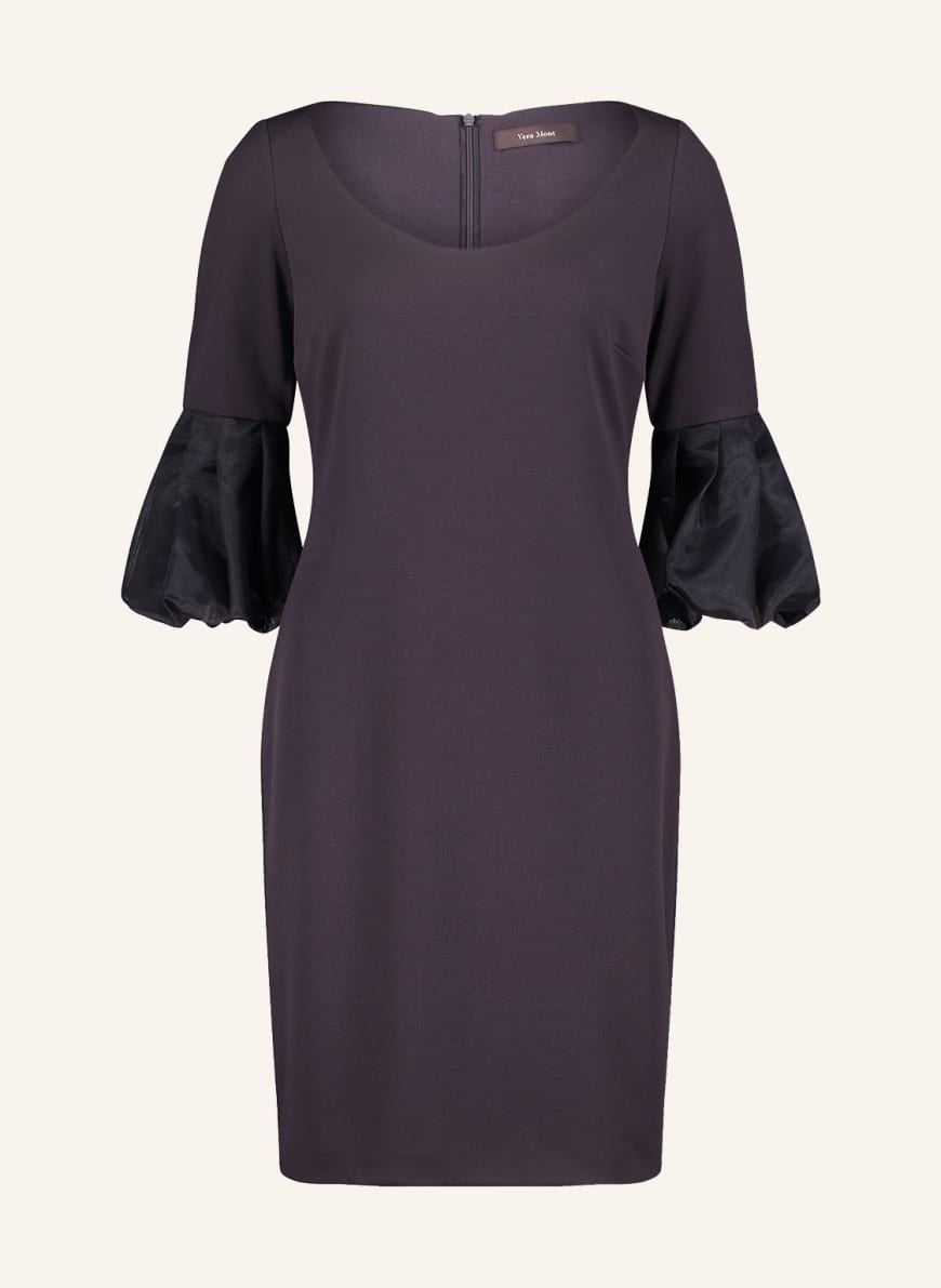 Vera Mont Dress with 3/4 sleeves, Color: TAUPE(Image 1)