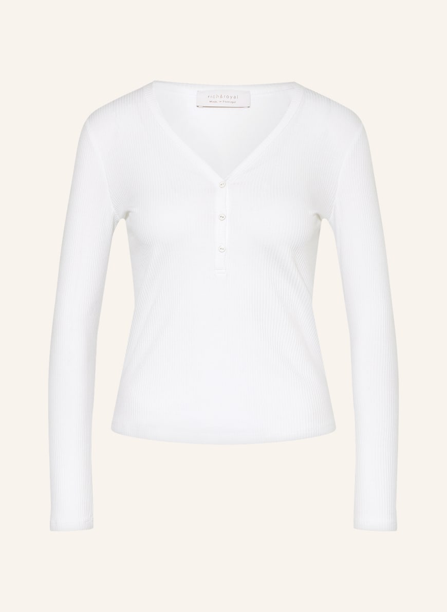rich&royal Long sleeve shirt, Color: WHITE(Image 1)