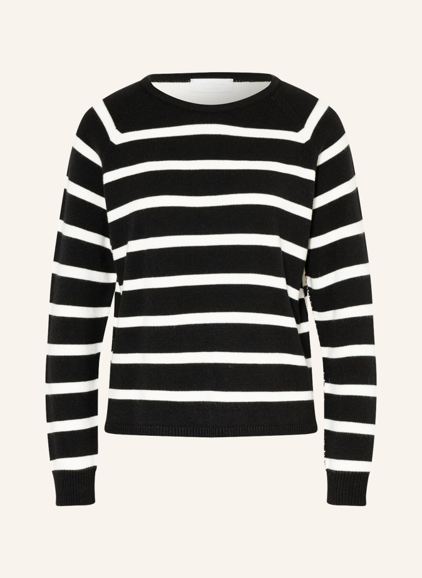 rich&royal Sweater , Color: BLACK/ WHITE (Image 1)