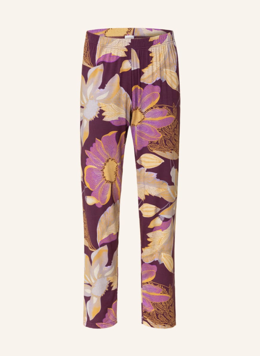 mey Pajama pants series TILDA , Color: DARK PURPLE/ LIGHT PURPLE/ DARK YELLOW (Image 1)