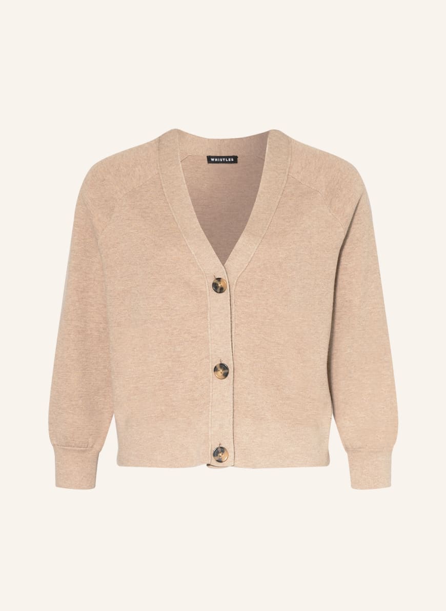 WHISTLES Cardigan, Color: TAUPE (Image 1)