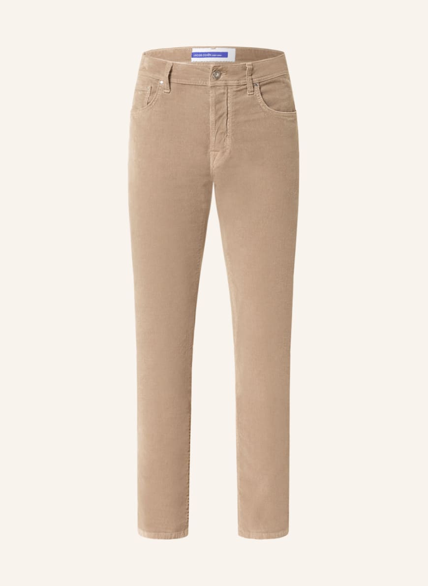 JACOB COHEN Corduroy trousers regular fit, Color: BEIGE (Image 1)