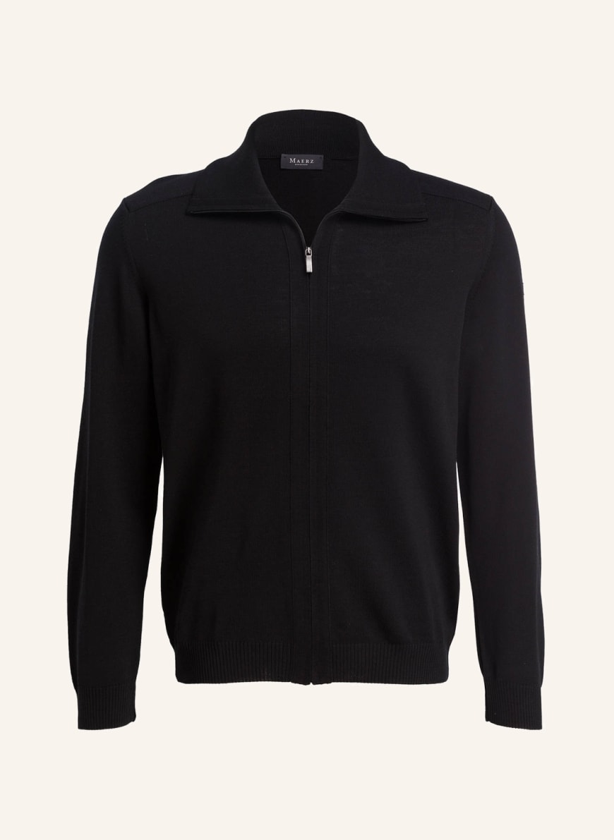 MAERZ MUENCHEN Cardigan, Color: BLACK (Image 1)