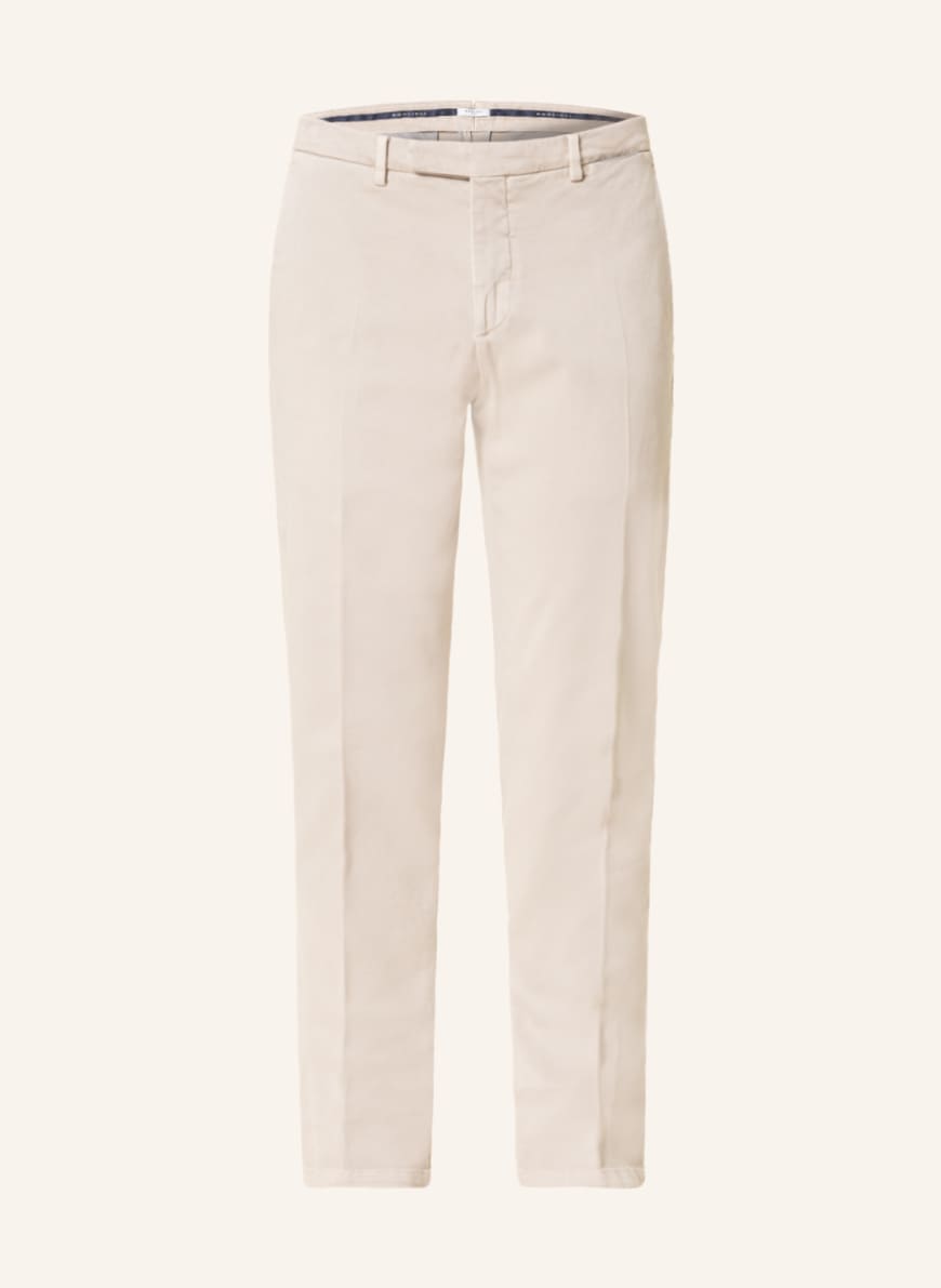 BOGLIOLI Chinosy slim fit, Kolor: KREMOWY(Obrazek 1)