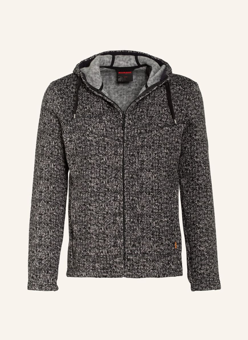 MAMMUT Strick-Fleecejacke CHAMUERA, Farbe: DUNKELGRAU(Bild 1)