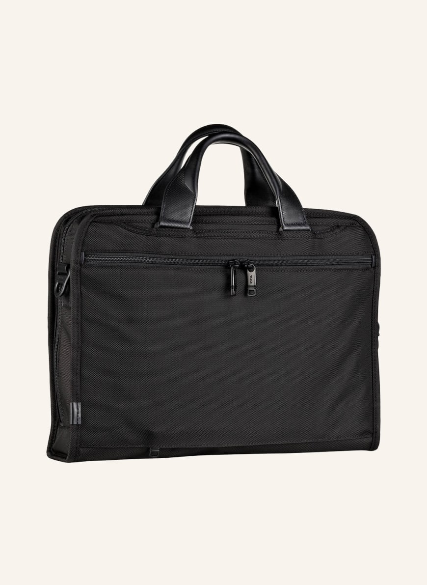 Tumi black briefcase outlet