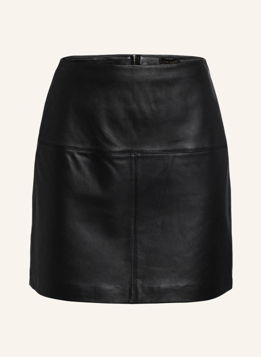 at tilbagetrække træ Se internettet TED BAKER Leather skirt VALIAT in black | Breuninger