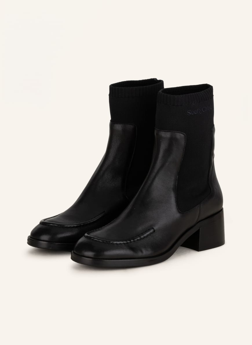 SEE BY CHLOÉ Chelsea-Boots WENDY, Farbe: 999 NERO(Bild 1)