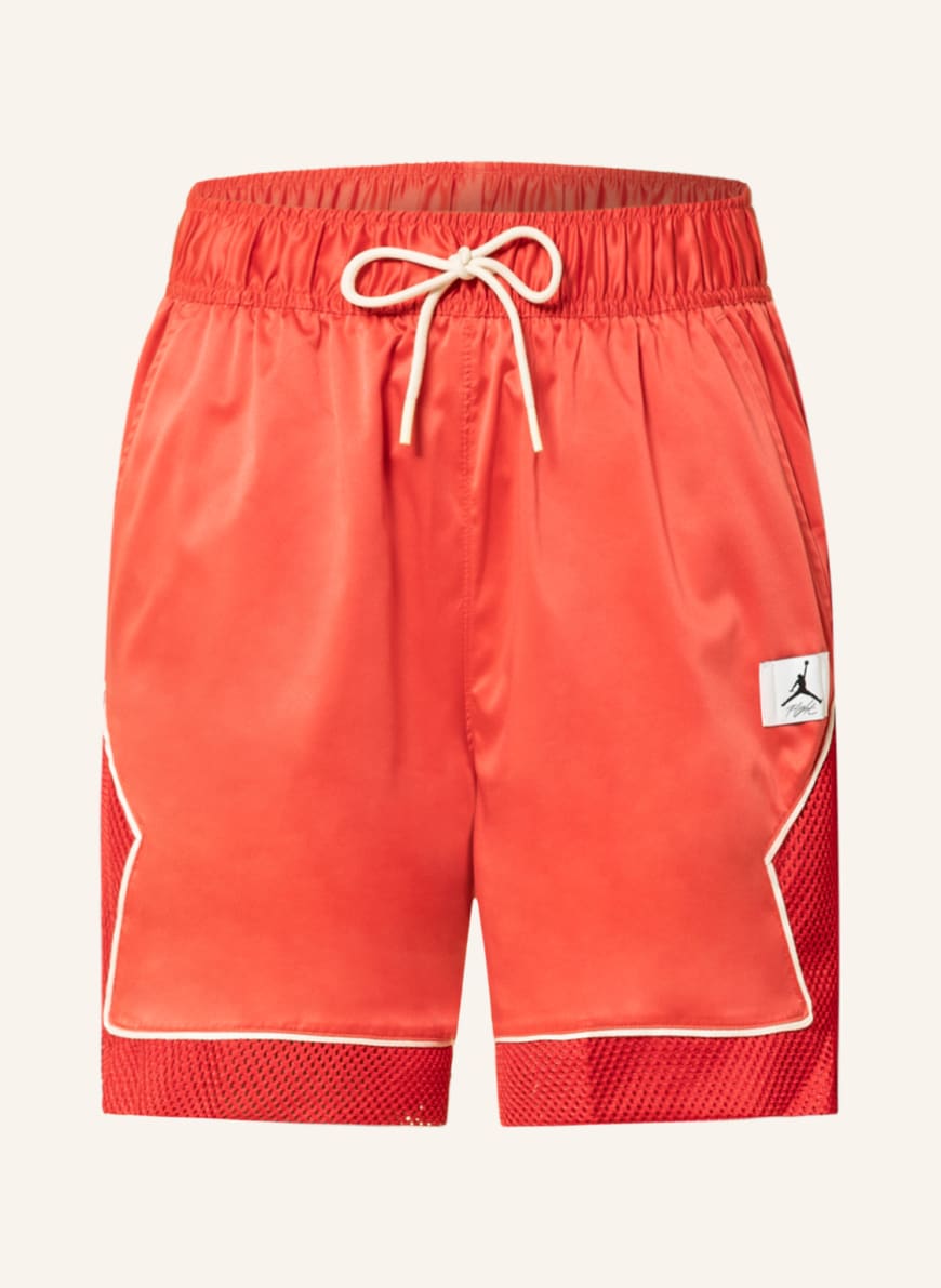 JORDAN Basketball shorts ESSENTIALS with mesh, Color: RED (Image 1)