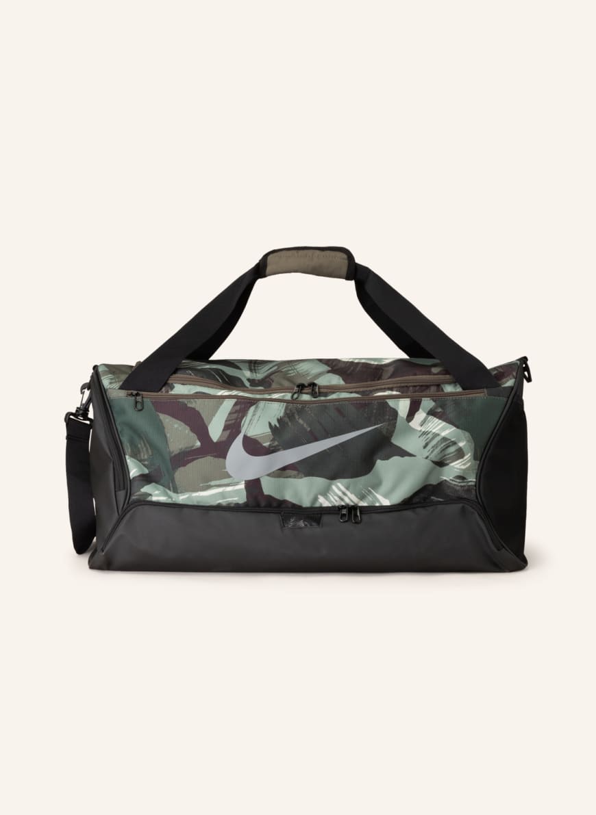 Nike Gym bag BRASILIA, Color: OLIVE/ BLACK/ GRAY (Image 1)
