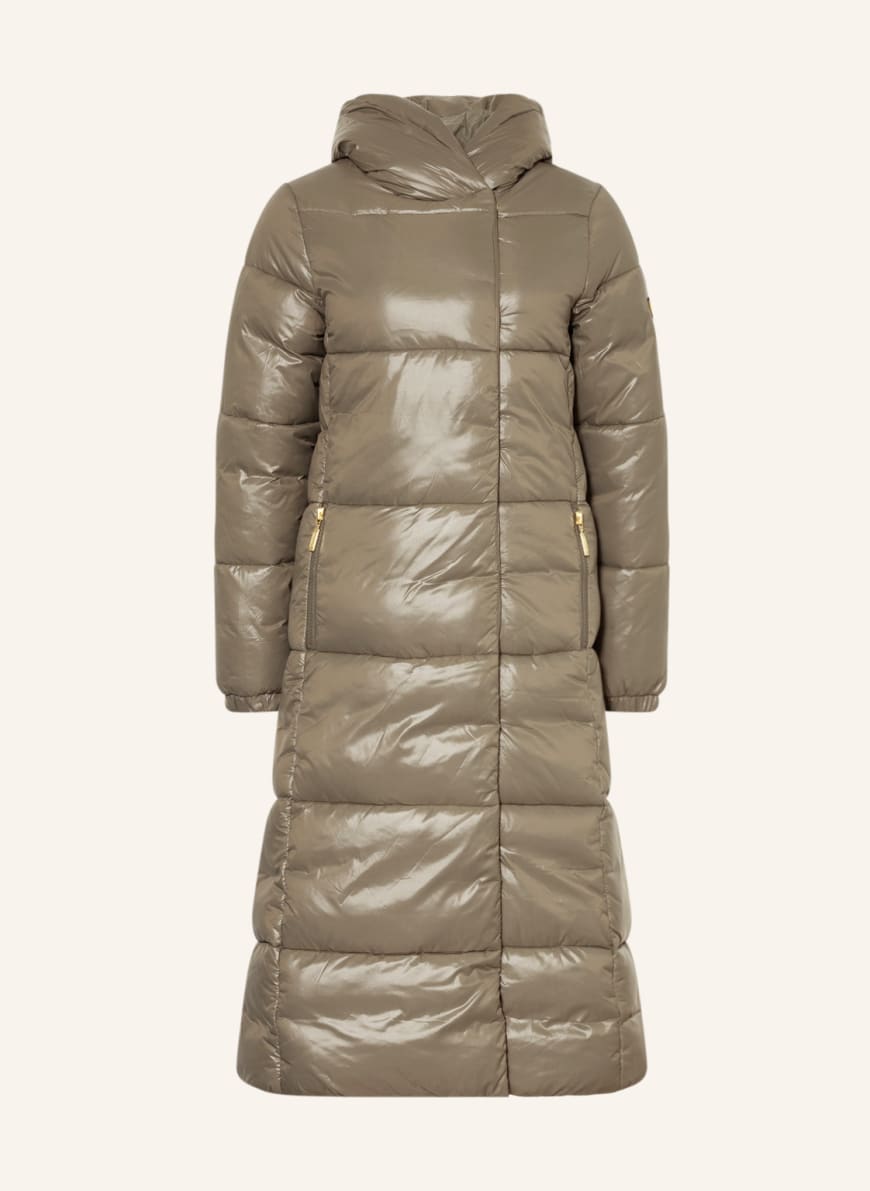 BARBOUR INTERNATIONAL Quilted coat ALDEA, Color: KHAKI (Image 1)