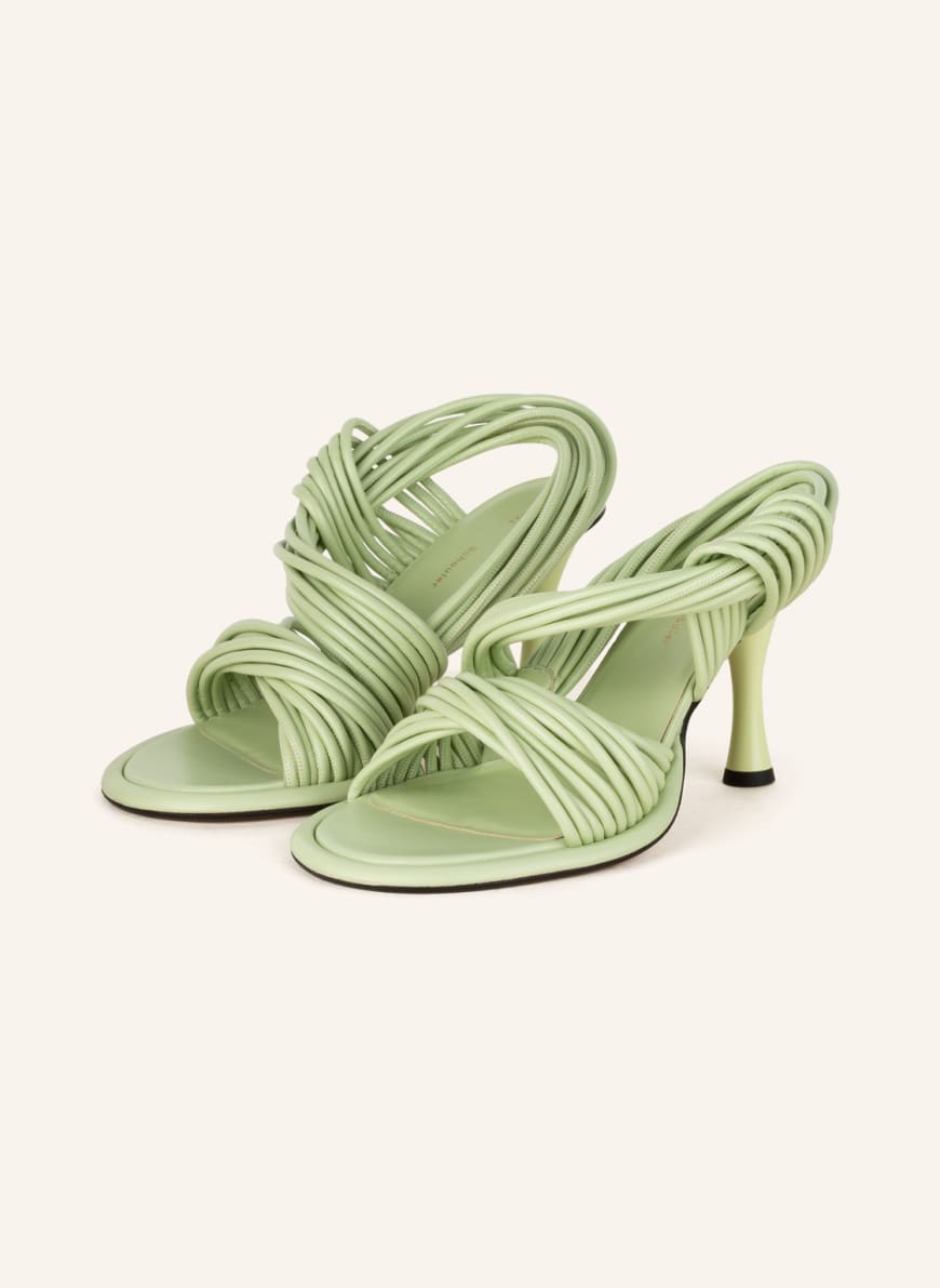 Proenza Schouler Sandals PIPE, Color: LIGHT GREEN (Image 1)