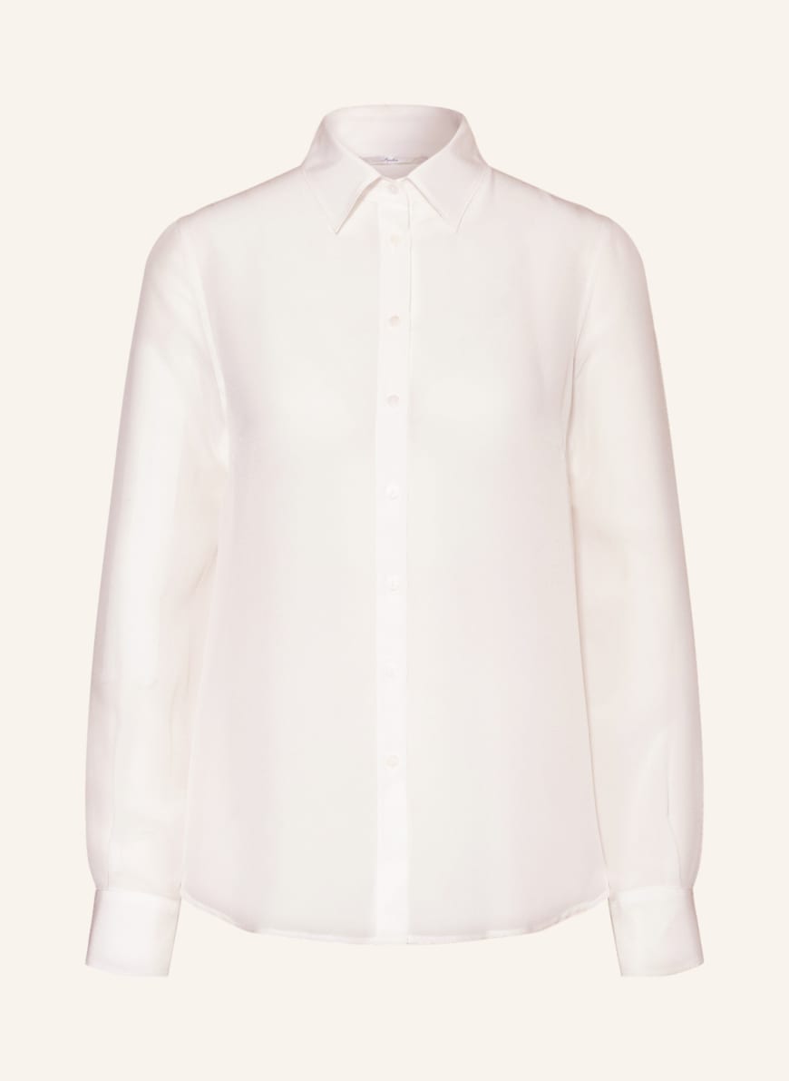 Sophie Shirt blouse MAGETTA in silk, Color: WHITE (Image 1)