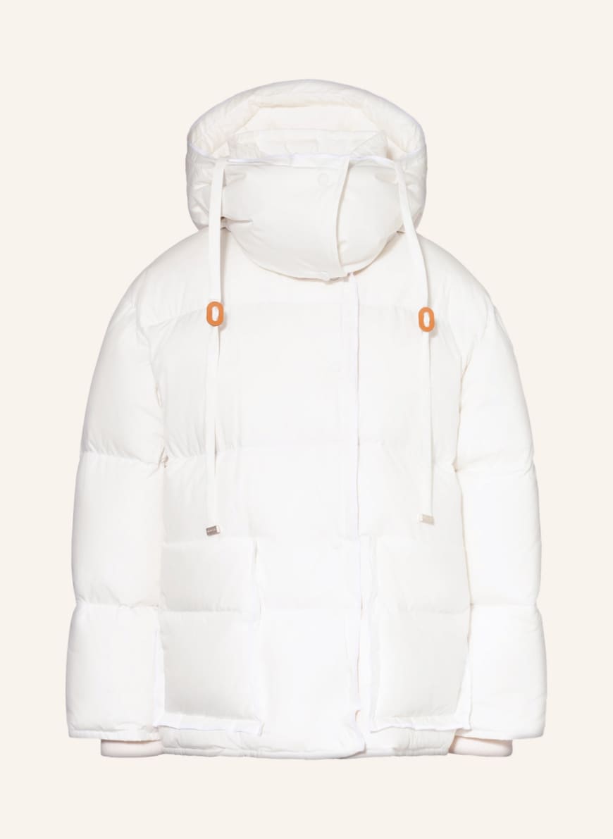 MONCLER GENIUS Down jacket SANDY with detachable hood, Color: ECRU(Image 1)
