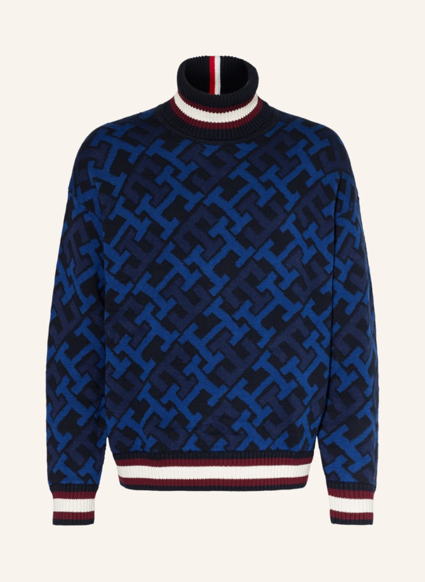 TOMMY HILFIGER Turtleneck sweater in dark blue black blue Buy Online! | Breuninger
