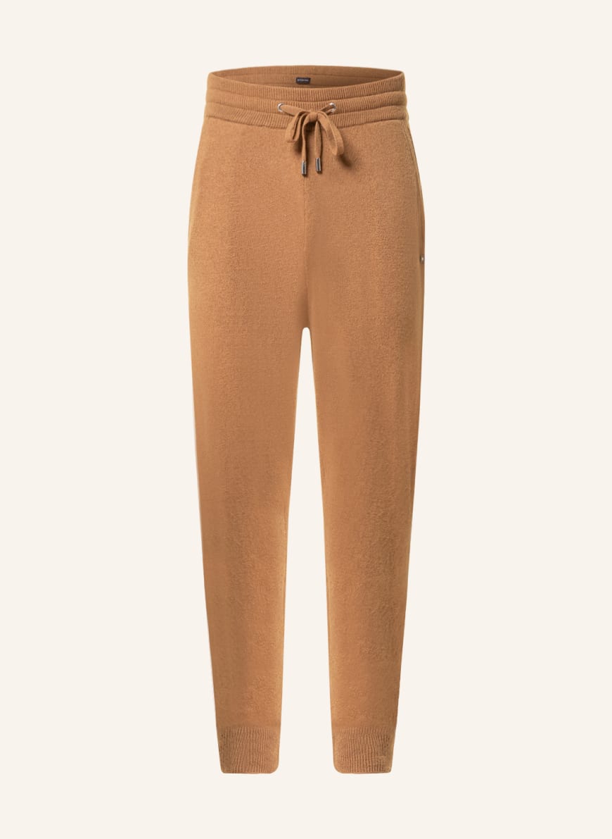 TOMMY HILFIGER Knit trousers, Color: LIGHT BROWN (Image 1)