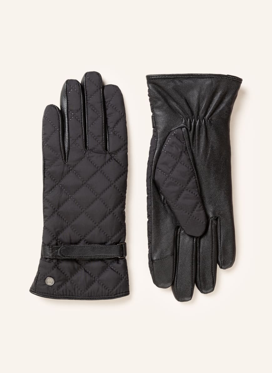 ROECKL Leather gloves ANDENNE, Color: BLACK(Image 1)
