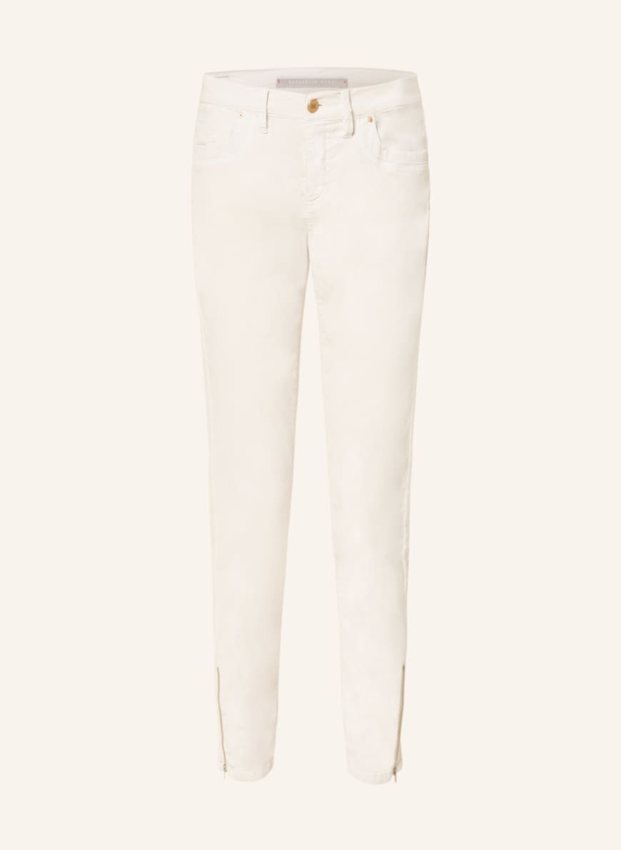RAFFAELLO ROSSI Velvet pants NOMI , Color: WHITE (Image 1)