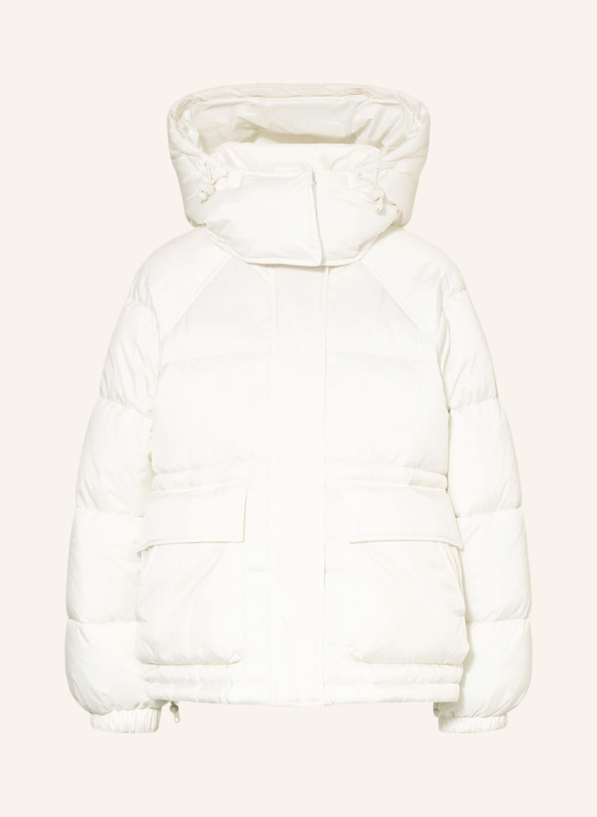 Marc O'Polo DENIM Quilted jacket with detachable hood, Color: ECRU(Image 1)