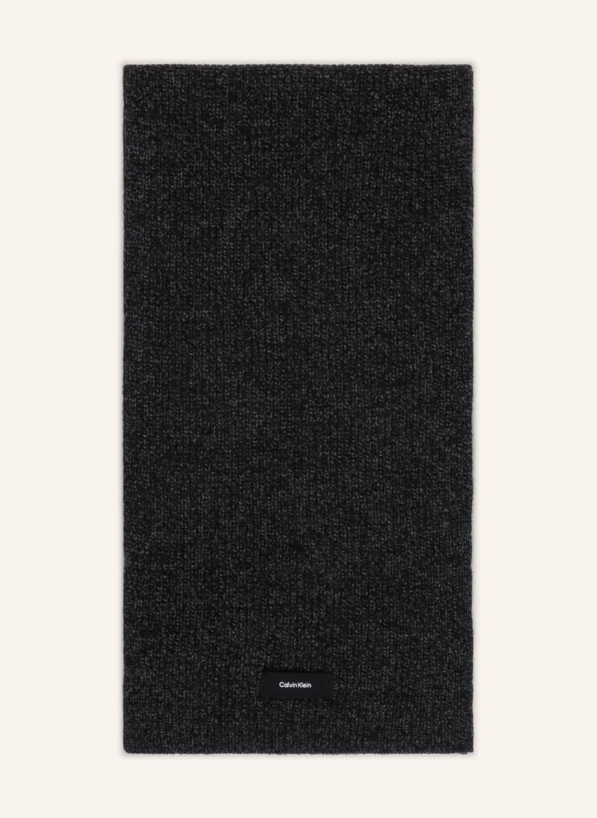 Calvin Klein Scarf , Color: BLACK/ DARK GRAY (Image 1)
