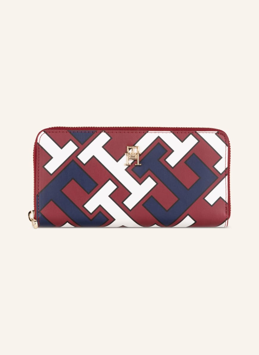 TOMMY HILFIGER Wallet ICONIC TOMMY, Color: DARK RED/ WHITE/ BLUE (Image 1)