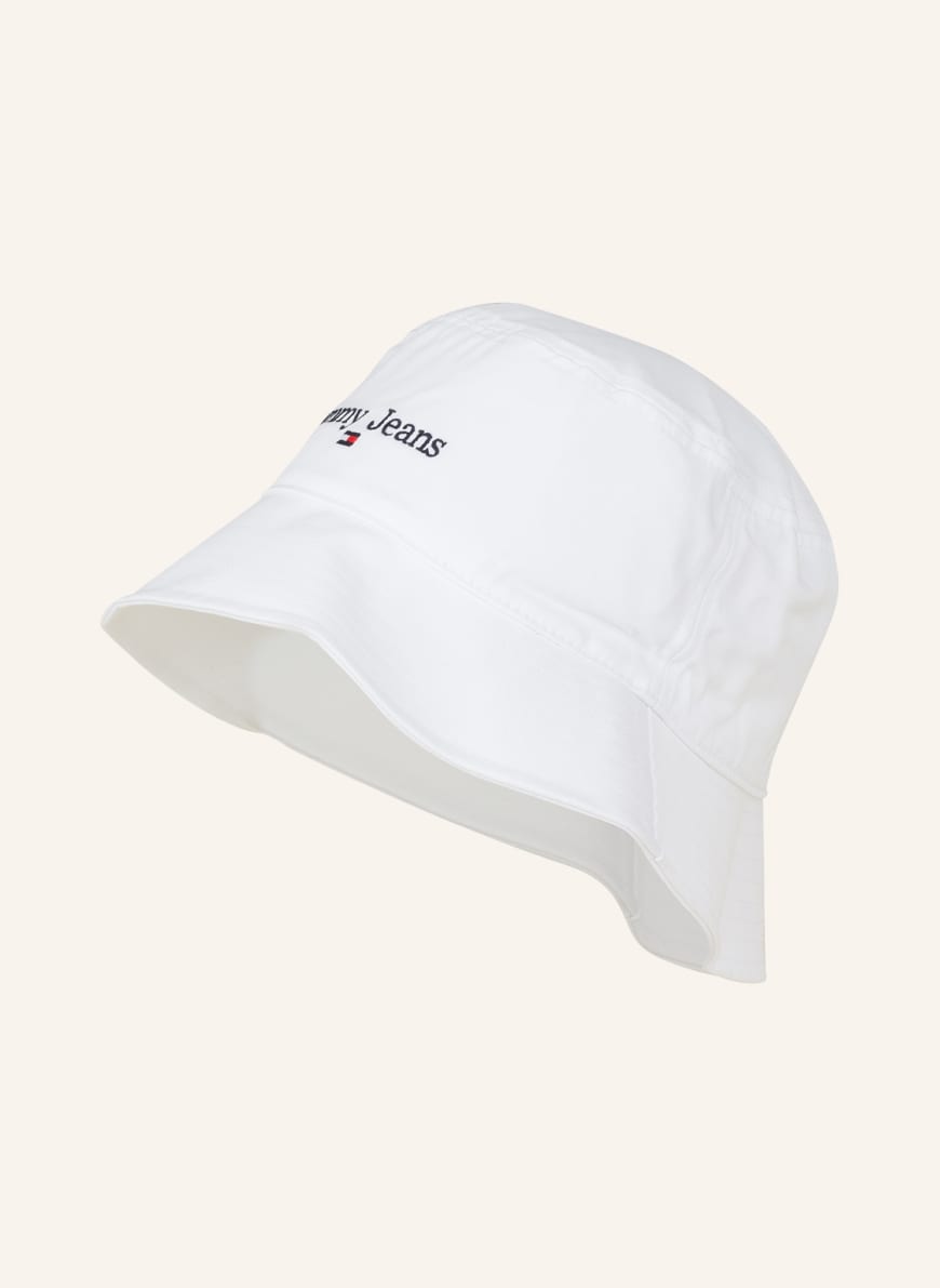 TOMMY JEANS Bucket hat, Color: WHITE (Image 1)