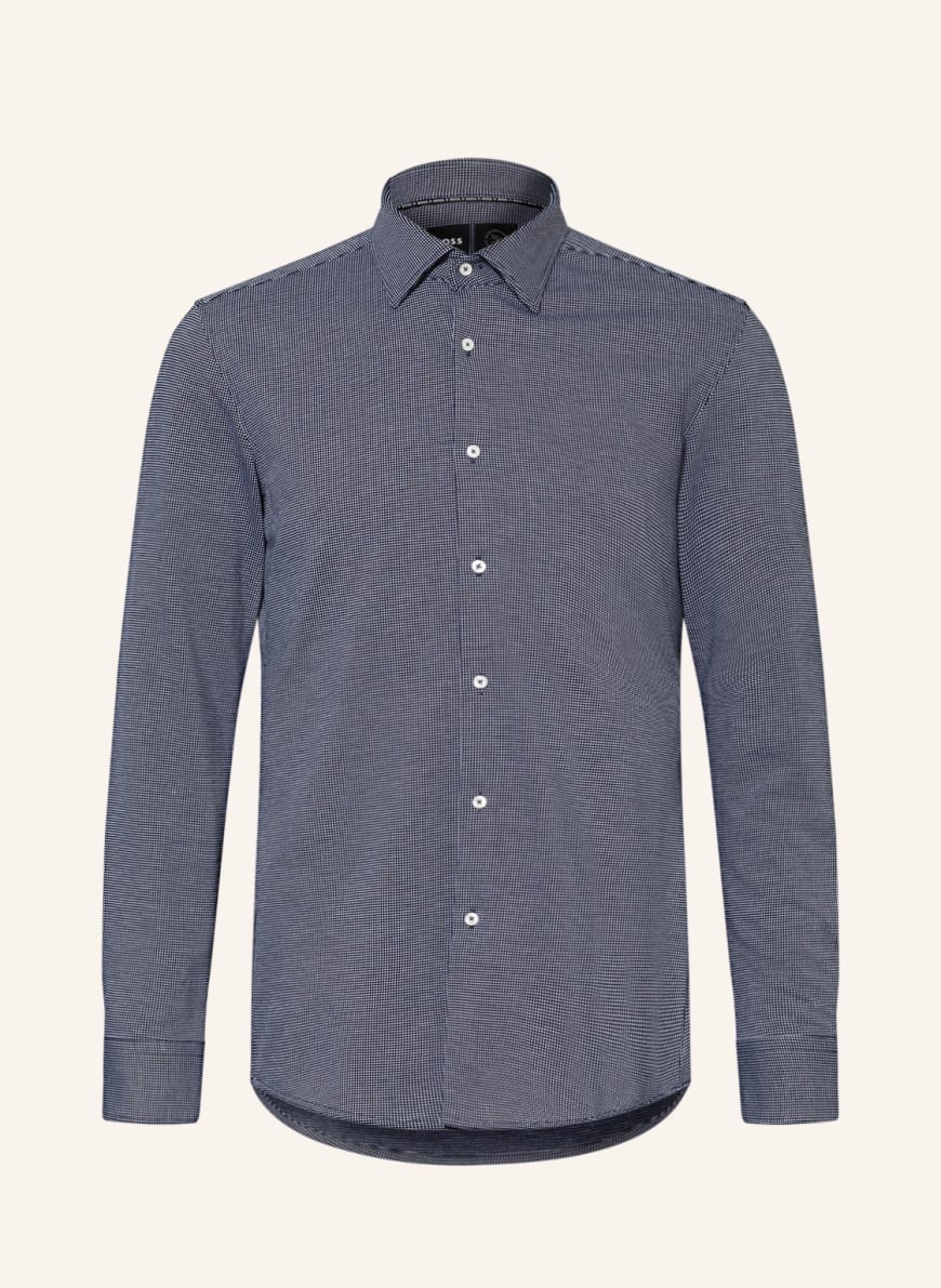 BOSS Jersey shirt HANK PERFORMANCE slim fit , Color: BLACK/ WHITE(Image 1)