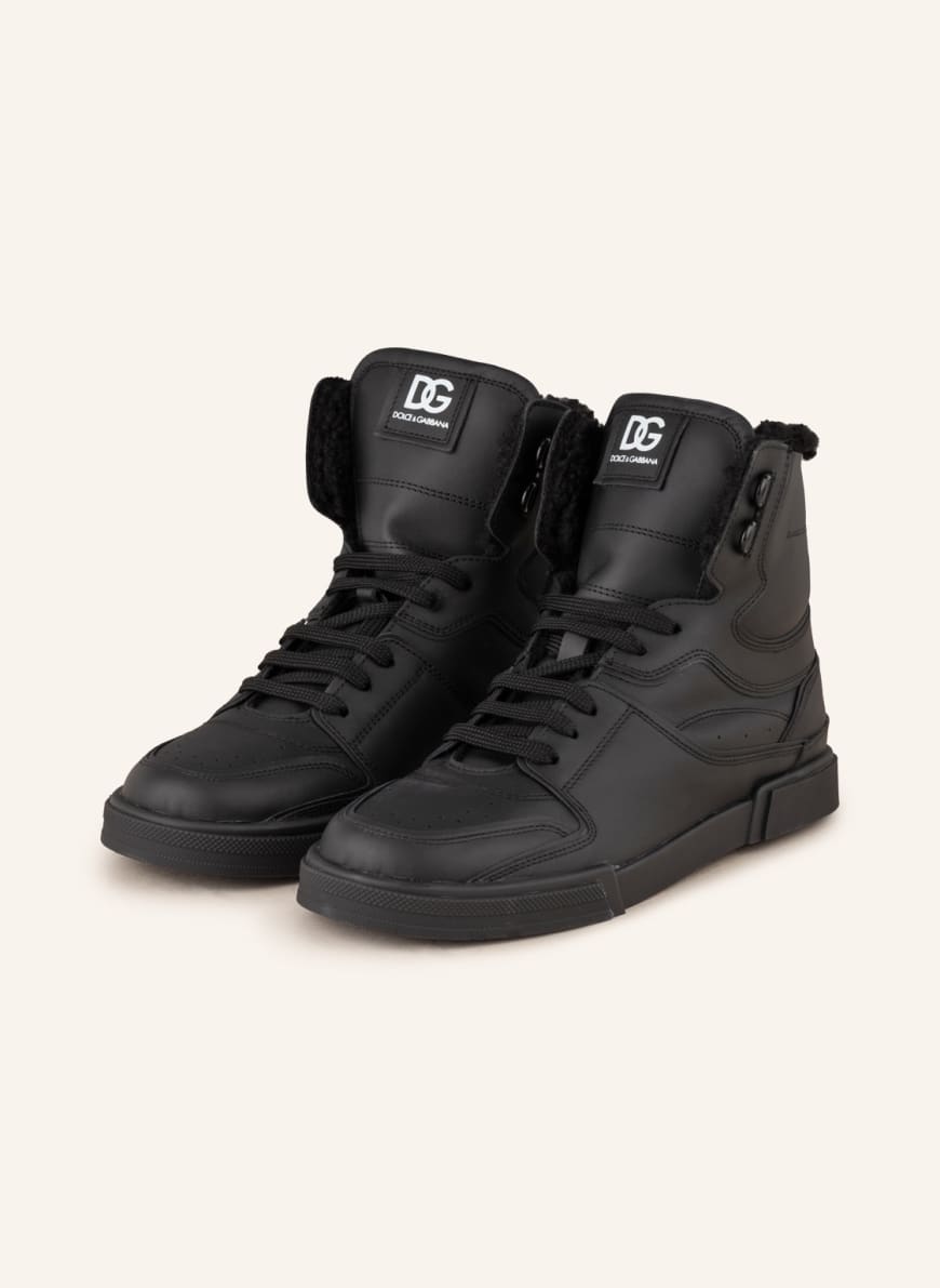 DOLCE & GABBANA Hightop-Sneaker, Farbe: SCHWARZ (Bild 1)