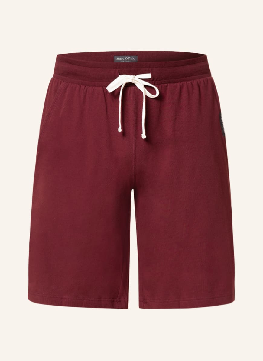 Marc O'Polo Pajama shorts , Color: DARK RED (Image 1)